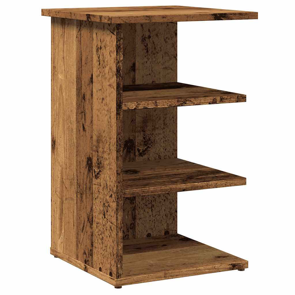 vidaXL Komoda, stare drewno, 35x35x55 cm, materiał drewnopochodny