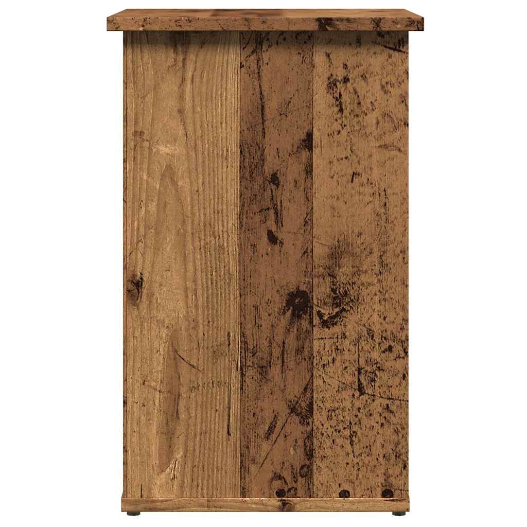 vidaXL Komoda, stare drewno, 35x35x55 cm, materiał drewnopochodny