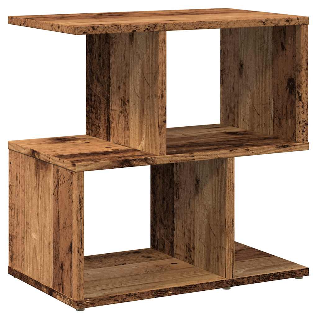 vidaXL Szafka nocna, stare drewno, 50x30x51,5 cm