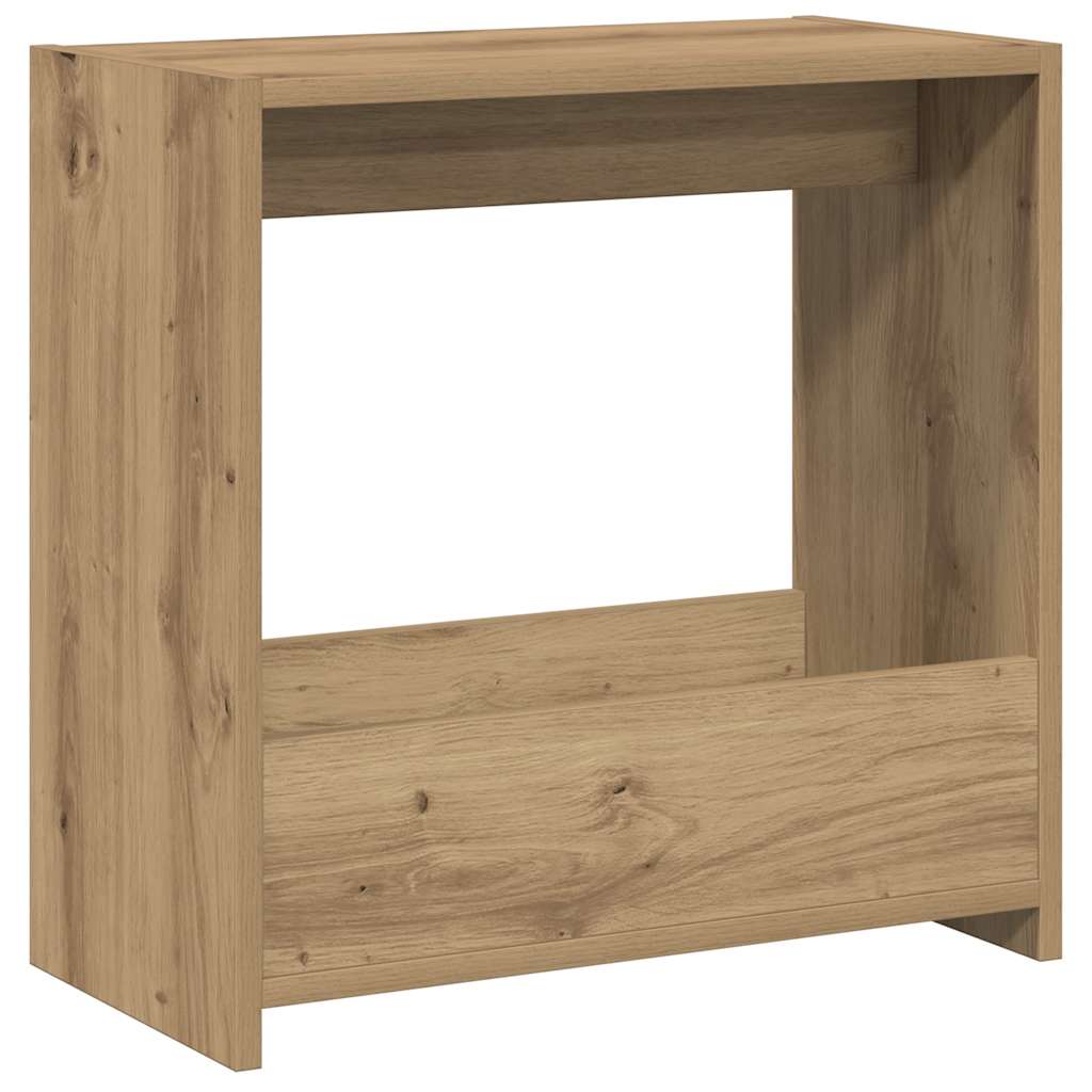 vidaXL Stolik boczny, dąb artisan, 50x26x50 cm materiał drewnopochodny
