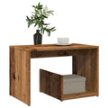 vidaXL Stolik, stare drewno, 59x36x38 cm, materiał drewnopochodny
