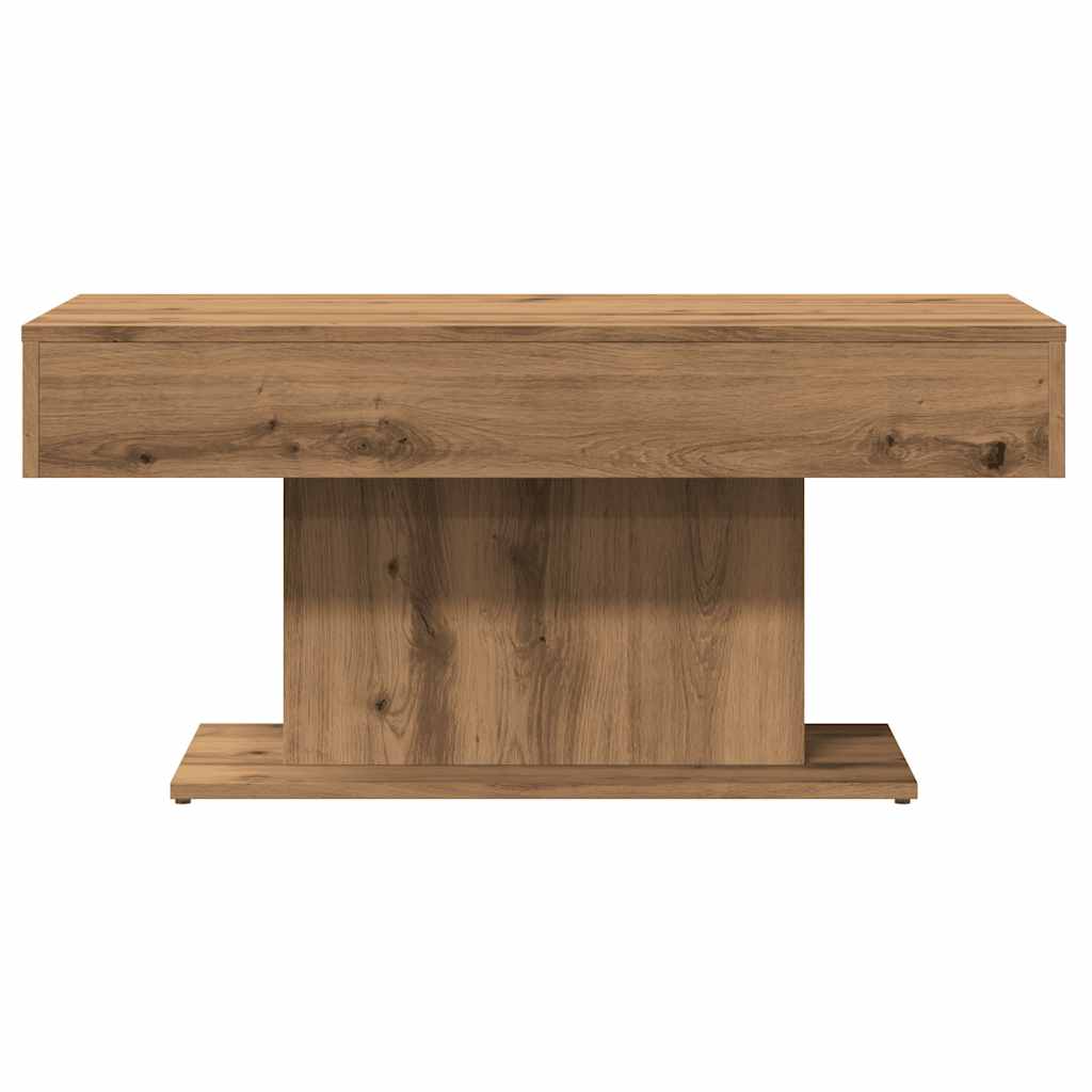 vidaXL Stolik kawowy Artisan Oak 96x50x45 cm Drewno konstrukcyjne