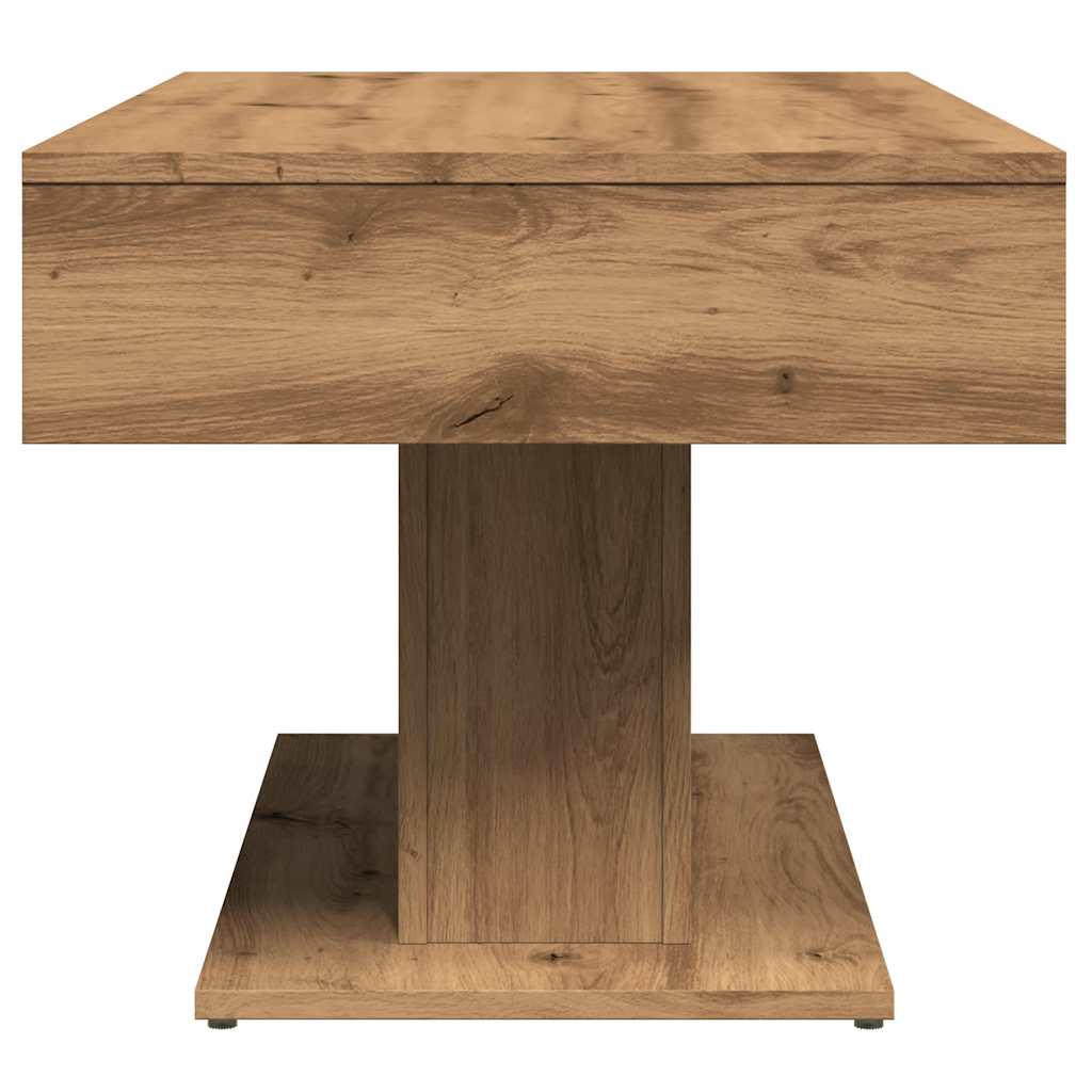 vidaXL Stolik kawowy Artisan Oak 96x50x45 cm Drewno konstrukcyjne