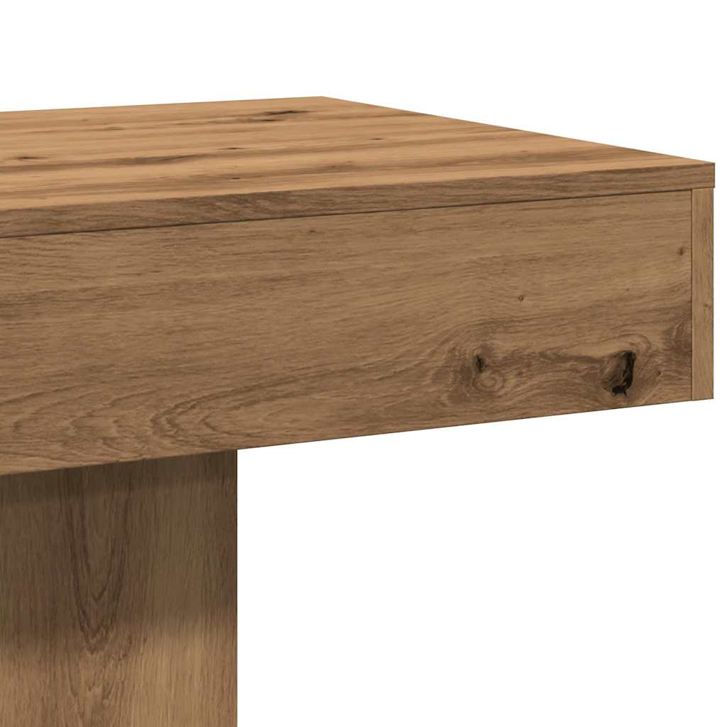 vidaXL Stolik kawowy Artisan Oak 96x50x45 cm Drewno konstrukcyjne