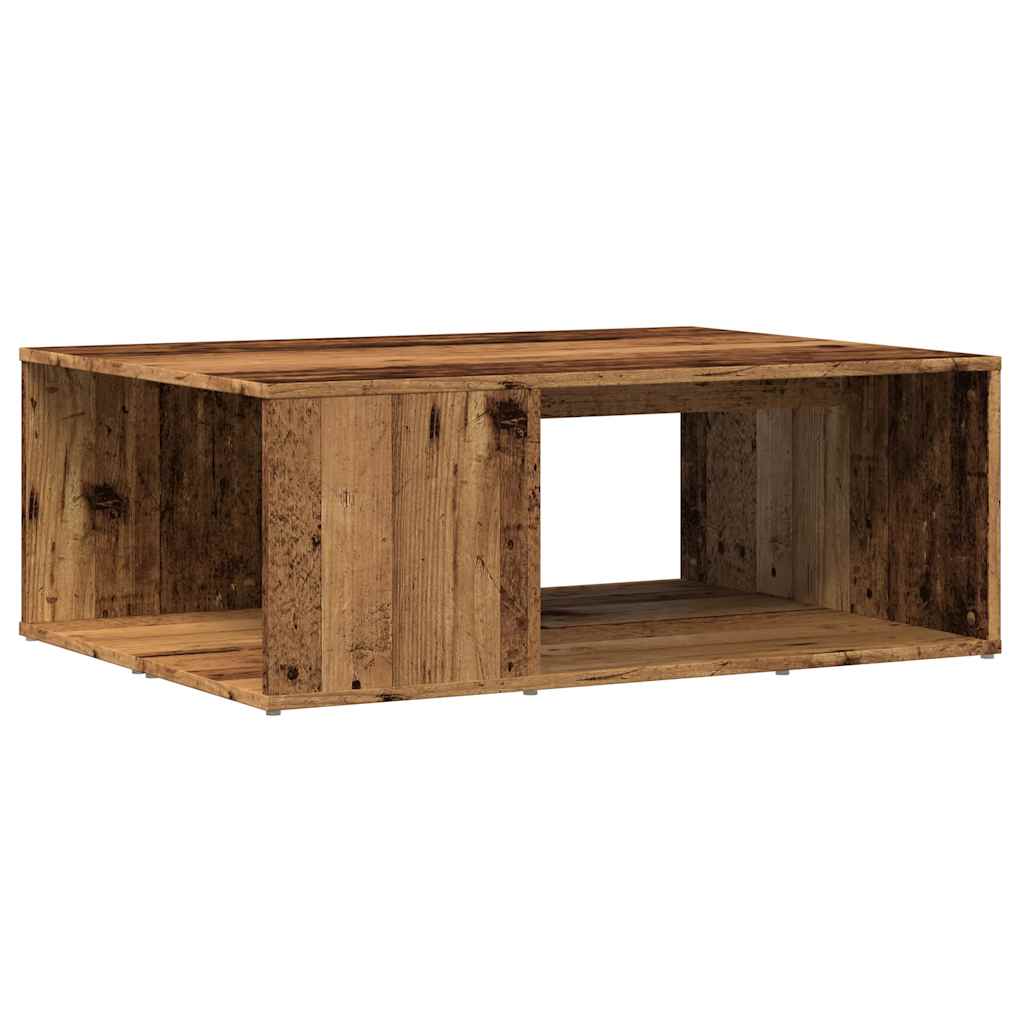 vidaXL Stolik kawowy, stare drewno, 90x67x33 cm, płyta wiórowa