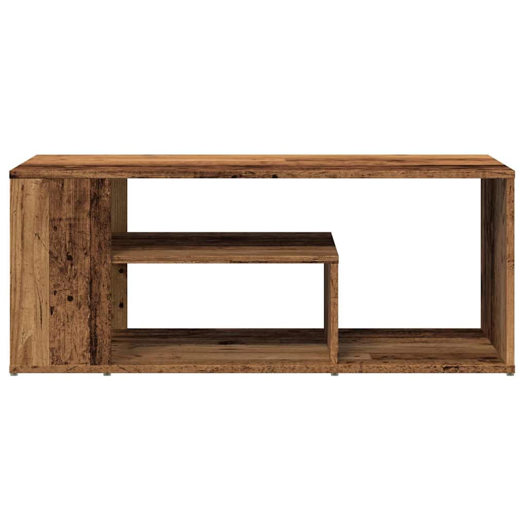 vidaXL Stolik kawowy, stare drewno, 100x50x40 cm
