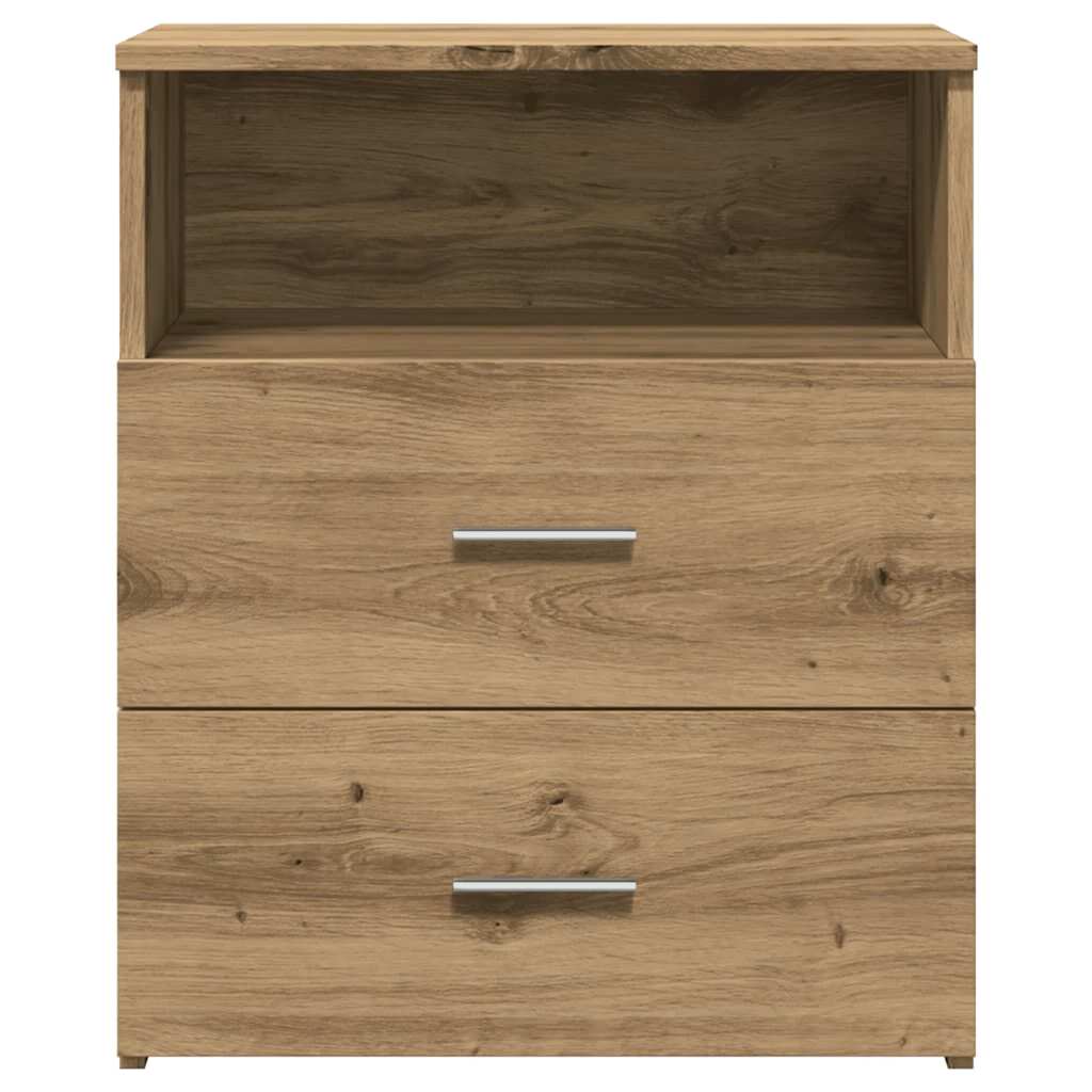 vidaXL Szafka nocna dąb artisan 50x32x60cm cm, materiał drewnopochodny