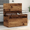 vidaXL Skrzynia, stare drewno, 84x42x46 cm, materiał drewnopochodny