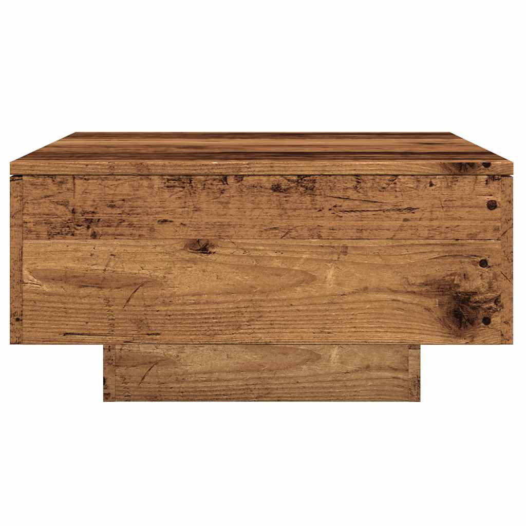 vidaXL Stolik kawowy, stare drewno, 90x60x31 cm