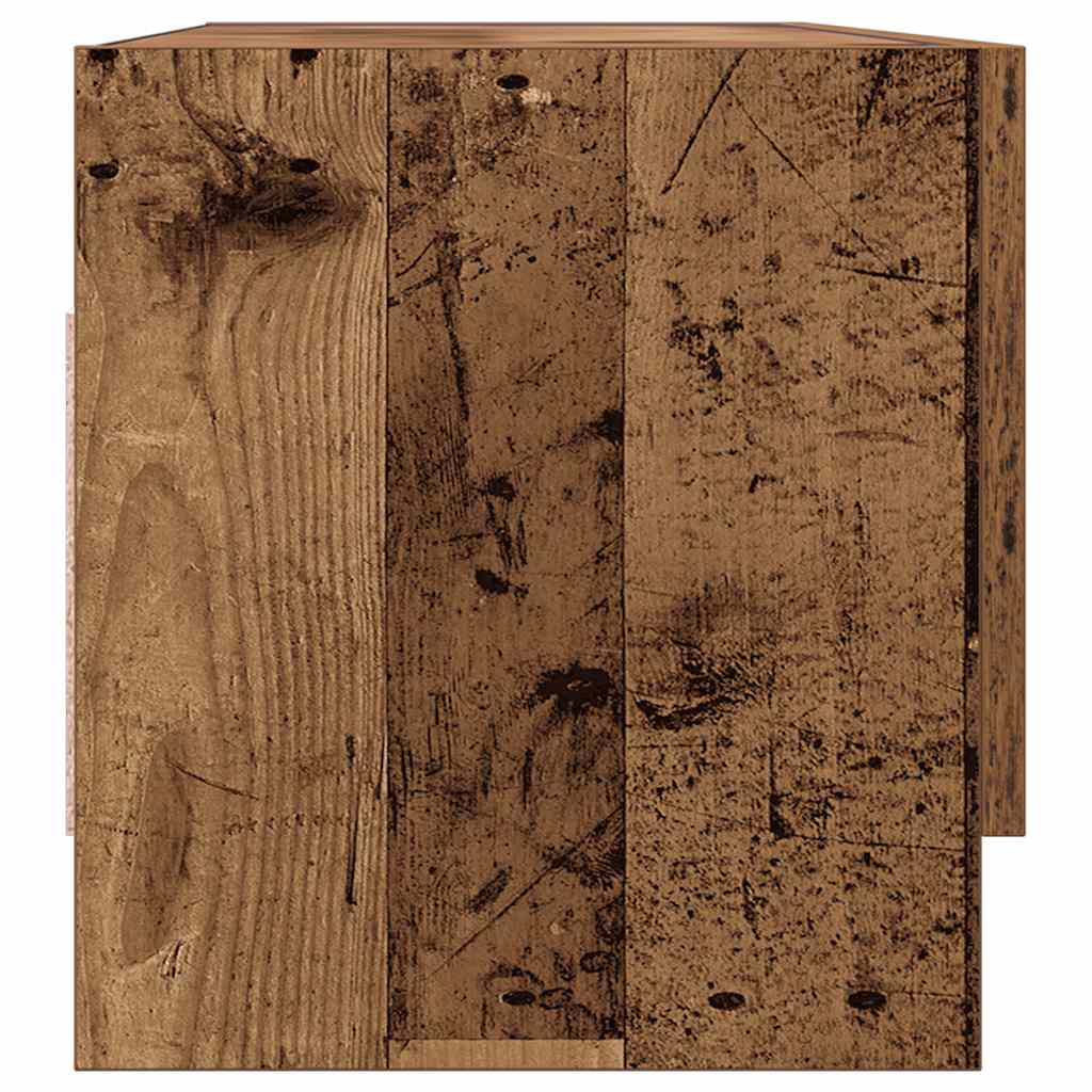 vidaXL Szafka, stare drewno, 100x32,5x35 cm, materiał drewnopochodny