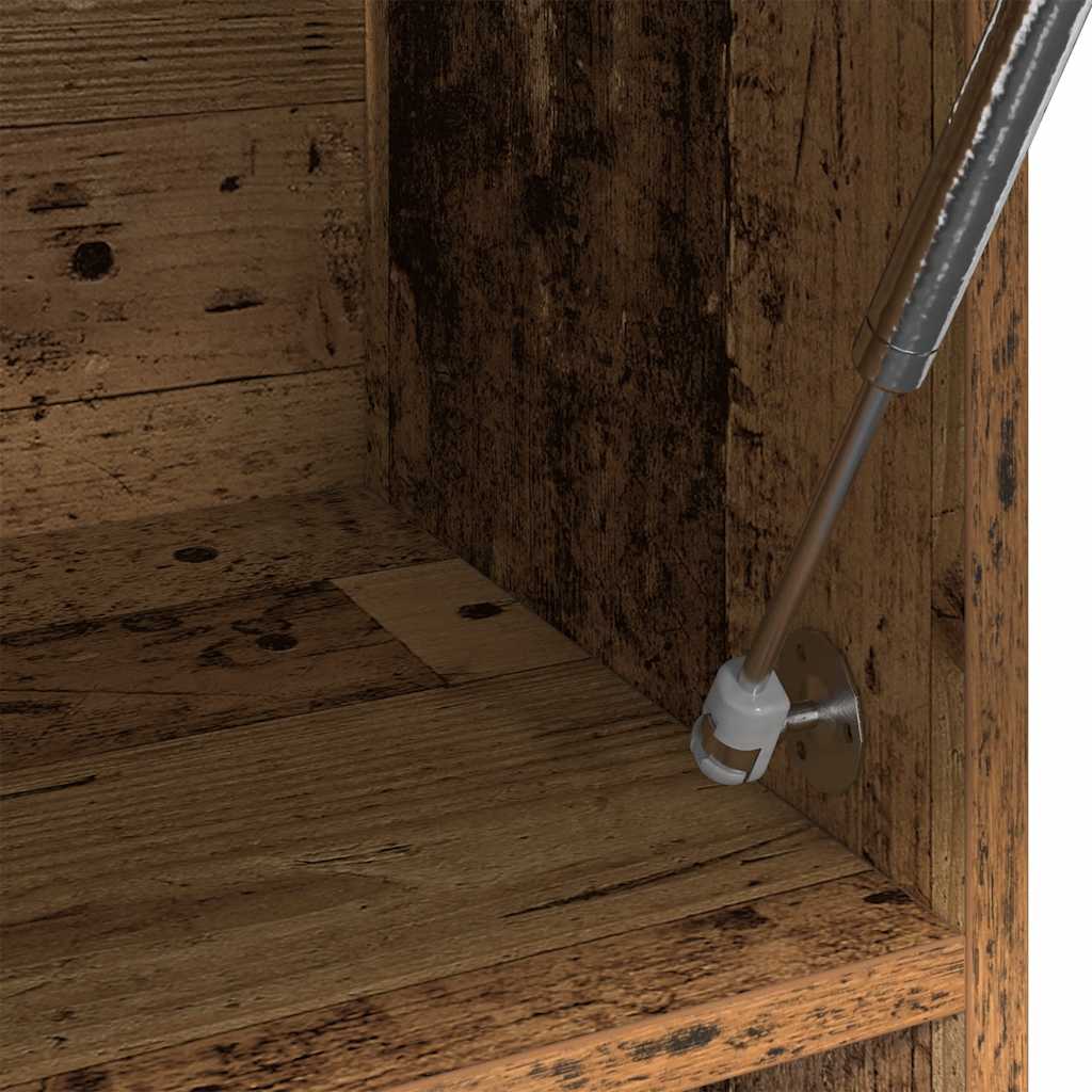 vidaXL Szafka, stare drewno, 100x32,5x35 cm, materiał drewnopochodny