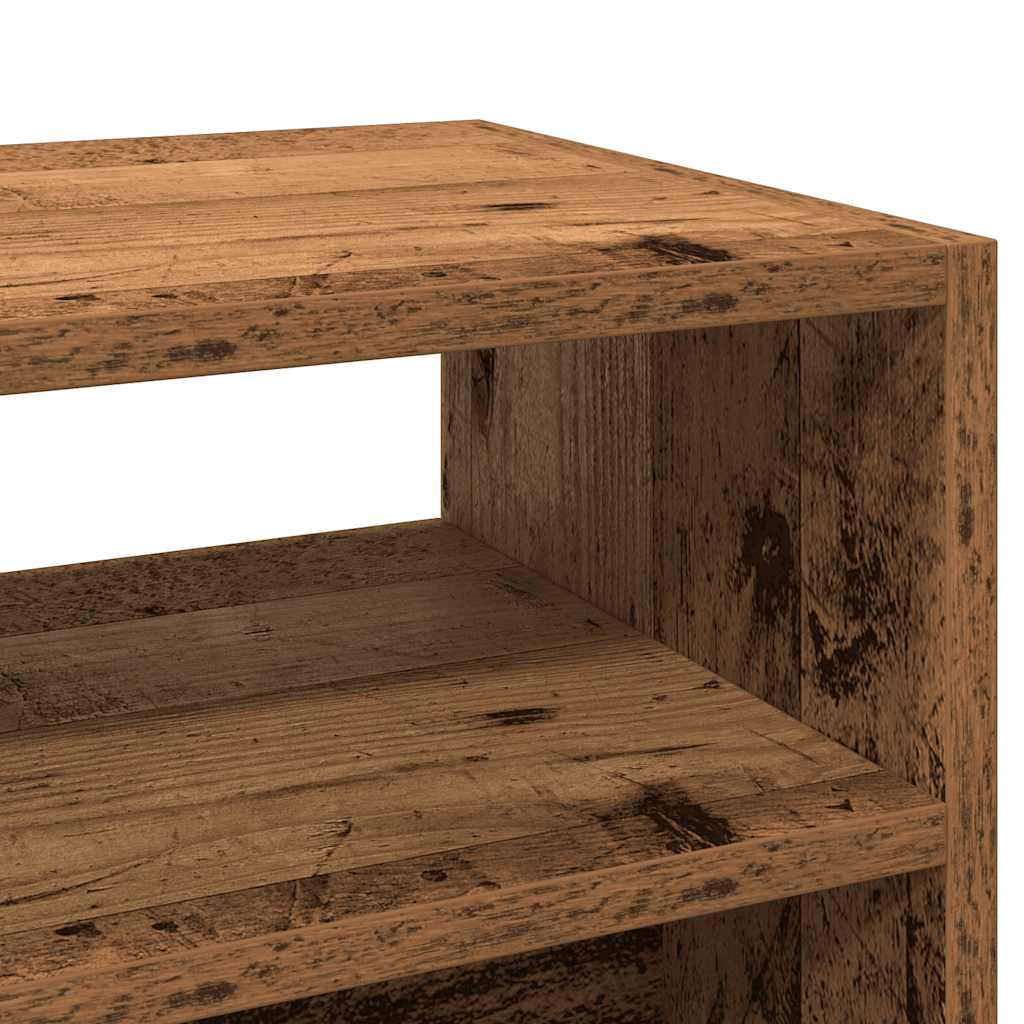 vidaXL Stolik konsolowy, stare drewno, 78x30x80 cm