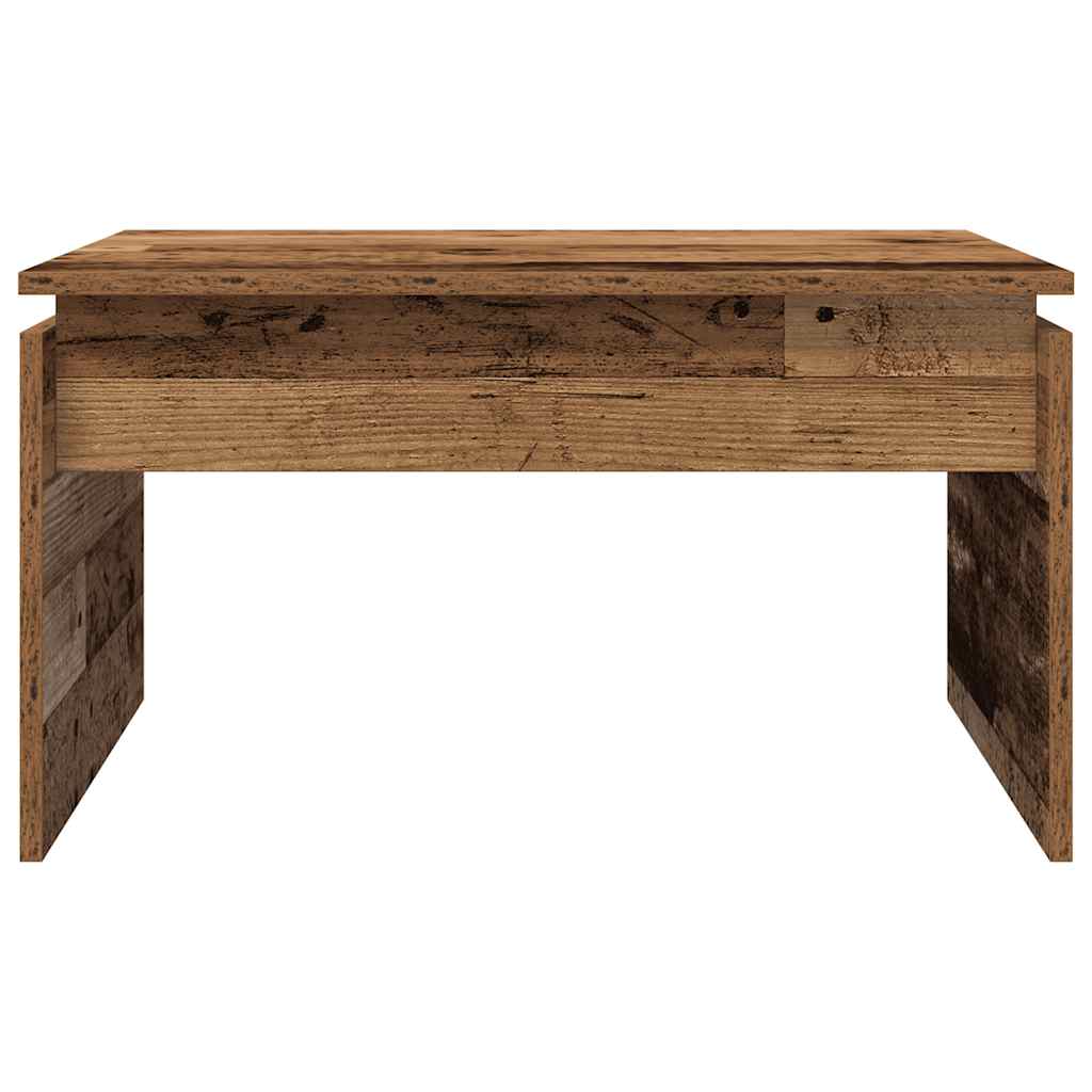 vidaXL Stolik kawowy, stare drewno, 68x50x38 cm