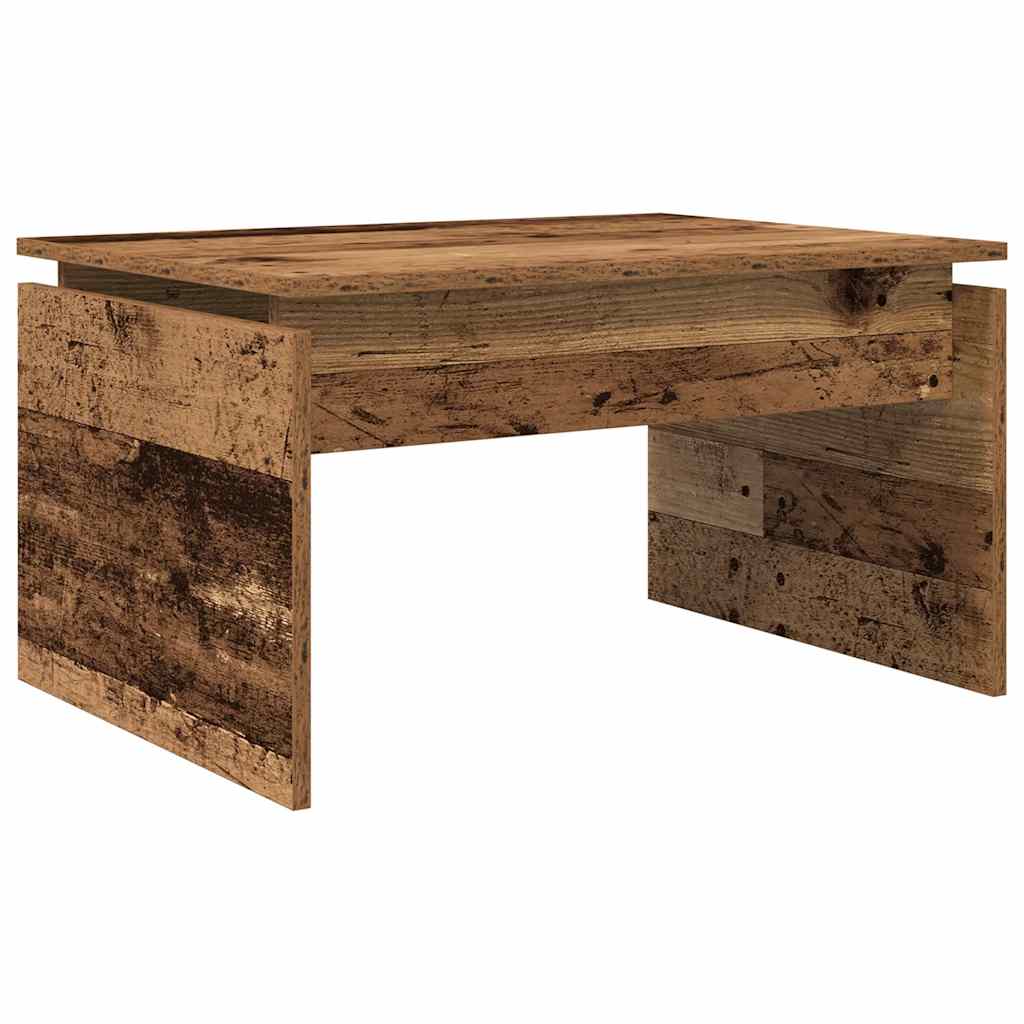 vidaXL Stolik kawowy, stare drewno, 68x50x38 cm
