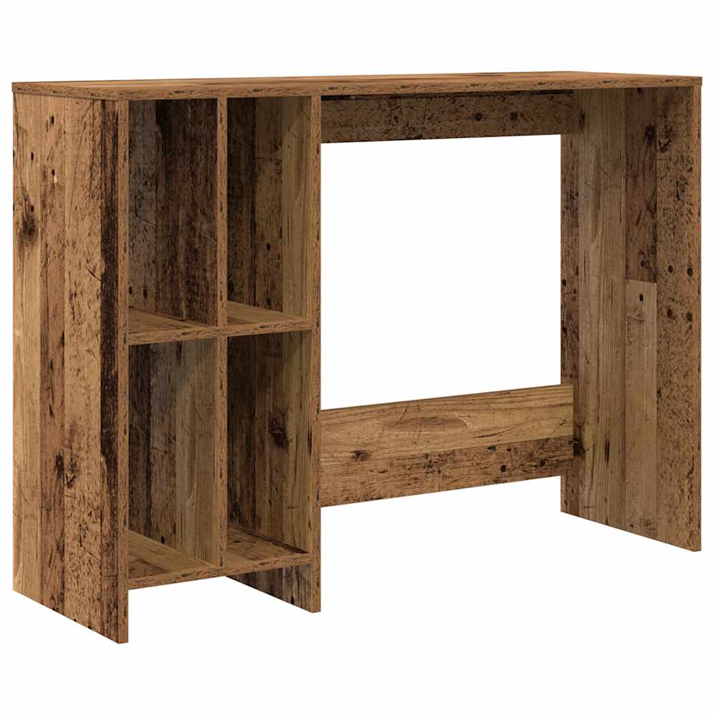 vidaXL Biurko, stare drewno, 102,5x35x75 cm, materiał drewnopochodny