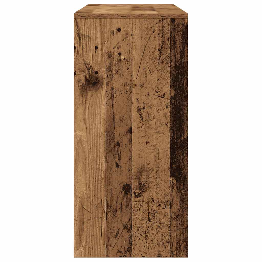 vidaXL Biurko, stare drewno, 102,5x35x75 cm, materiał drewnopochodny