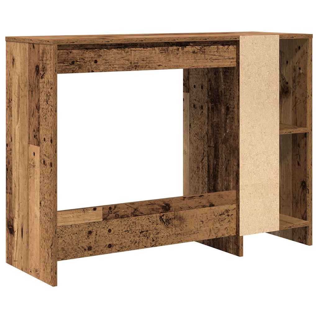 vidaXL Biurko, stare drewno, 102,5x35x75 cm, materiał drewnopochodny