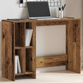 vidaXL Biurko, stare drewno, 102,5x35x75 cm, materiał drewnopochodny