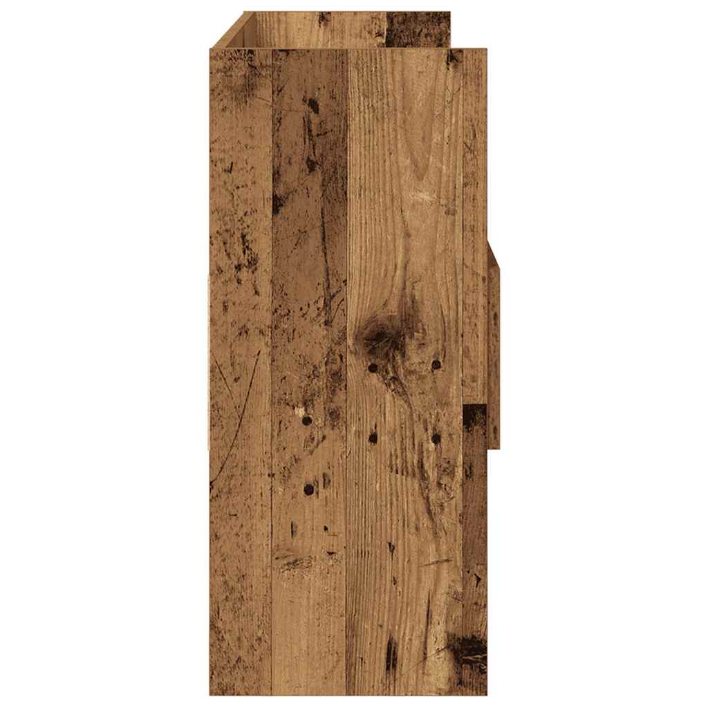 vidaXL Szafka, stare drewno, 105x30x70 cm, materiał drewnopochodny