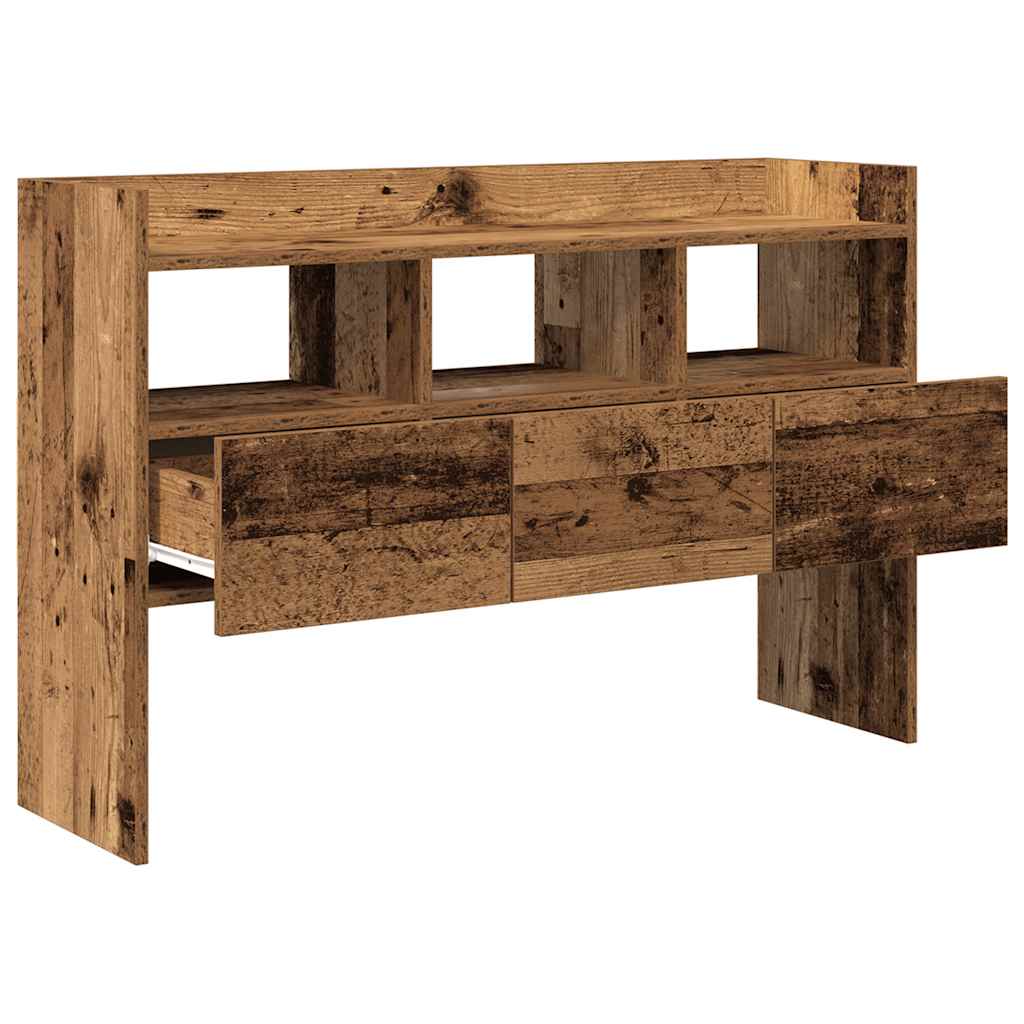 vidaXL Szafka, stare drewno, 105x30x70 cm, materiał drewnopochodny