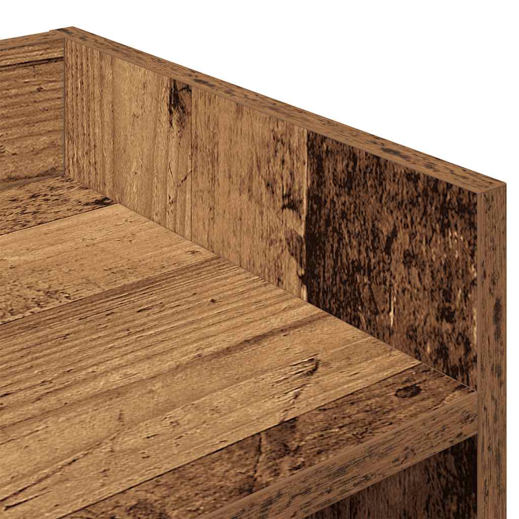 vidaXL Szafka, stare drewno, 105x30x70 cm, materiał drewnopochodny