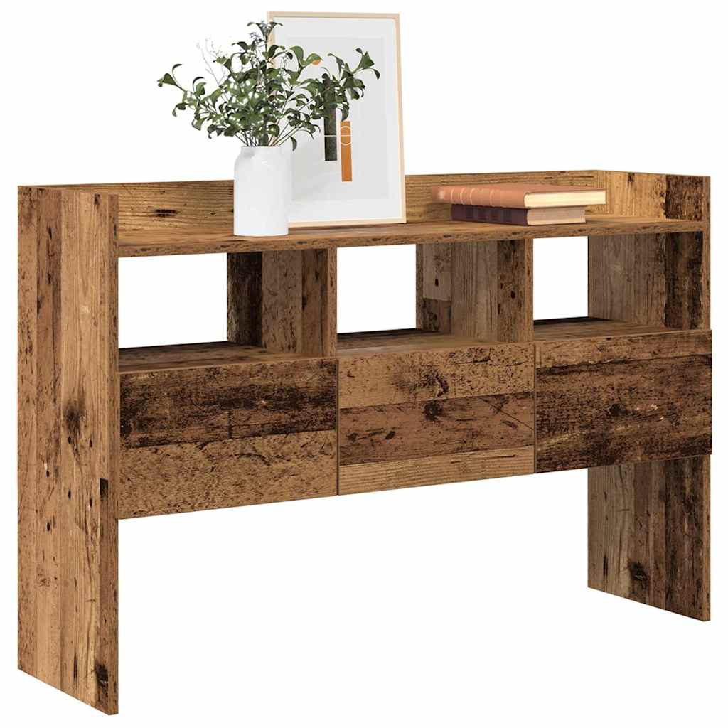 vidaXL Szafka, stare drewno, 105x30x70 cm, materiał drewnopochodny