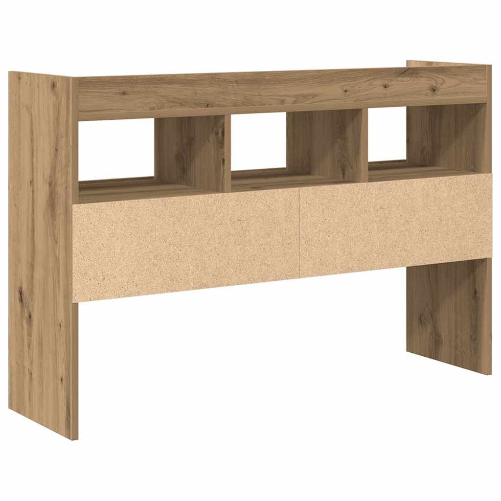 vidaXL Komoda, dąb artisan, 105x30x70 cm, materiał drewnopochodny