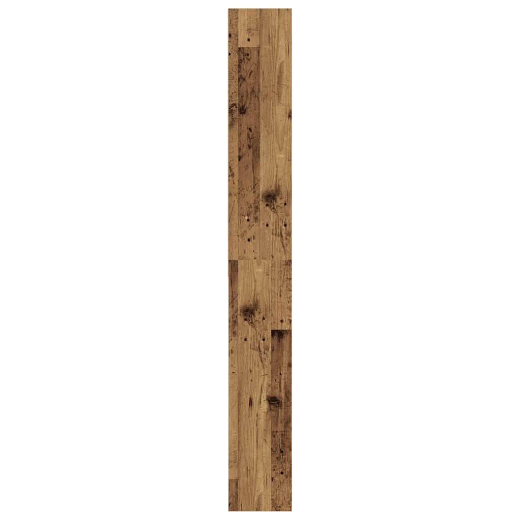 vidaXL Szafka na pralkę, stare drewno, 64x24x190 cm
