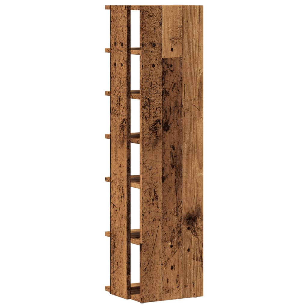vidaXL Szafki na buty, 2 szt., stare drewno, 28x27x102 cm