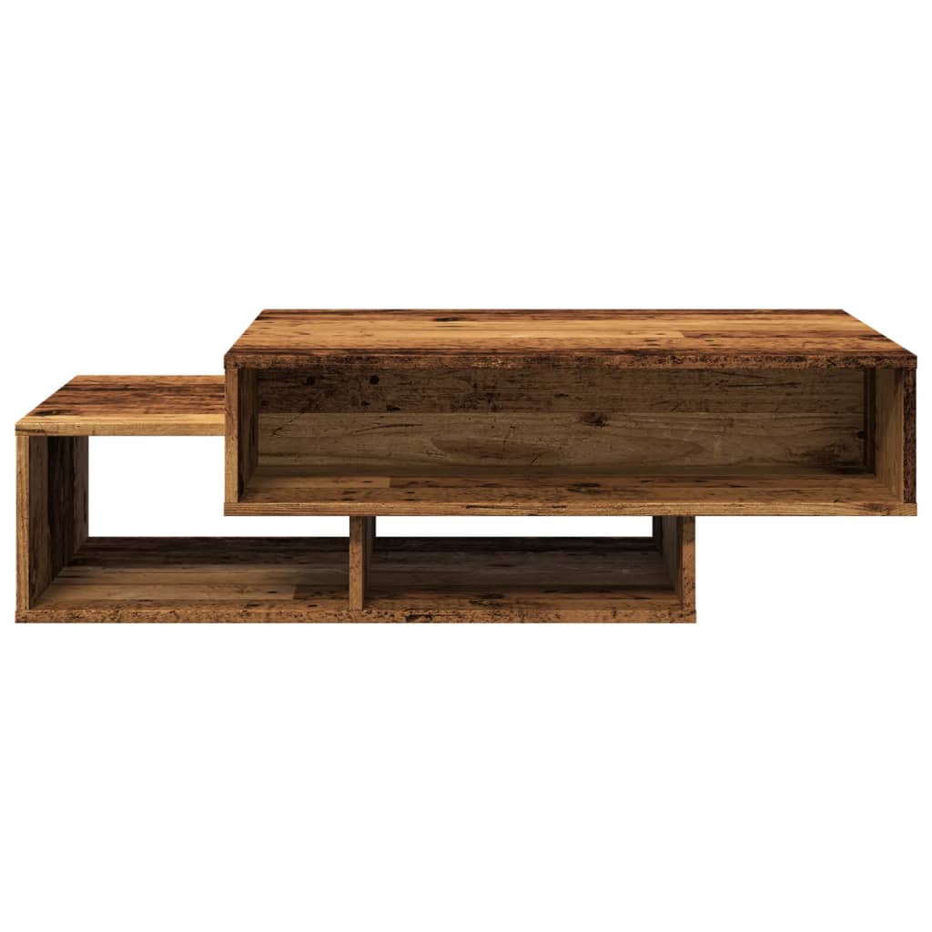 vidaXL Stolik kawowy, stare drewno, 105x55x32 cm