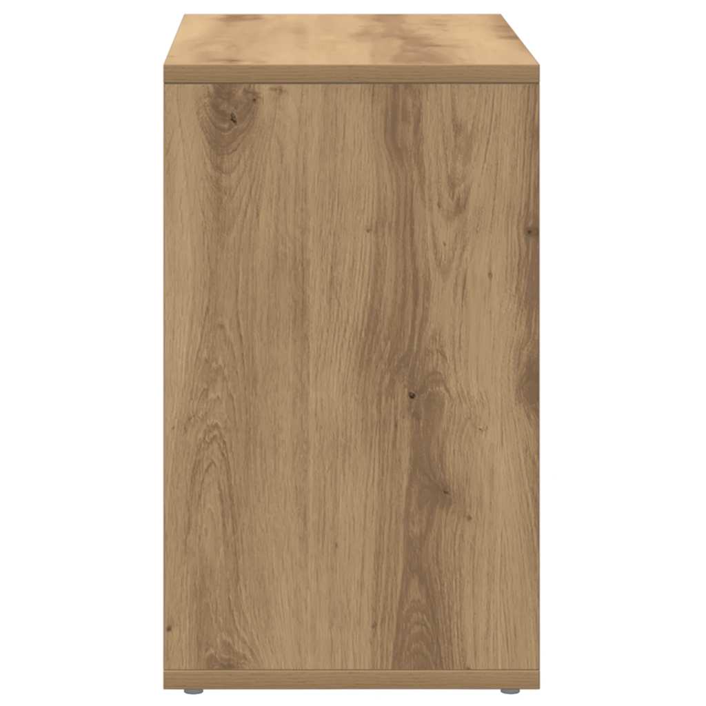 vidaXL Stoliki wsuwane pod siebie, 3 szt., kolor dąb artisan