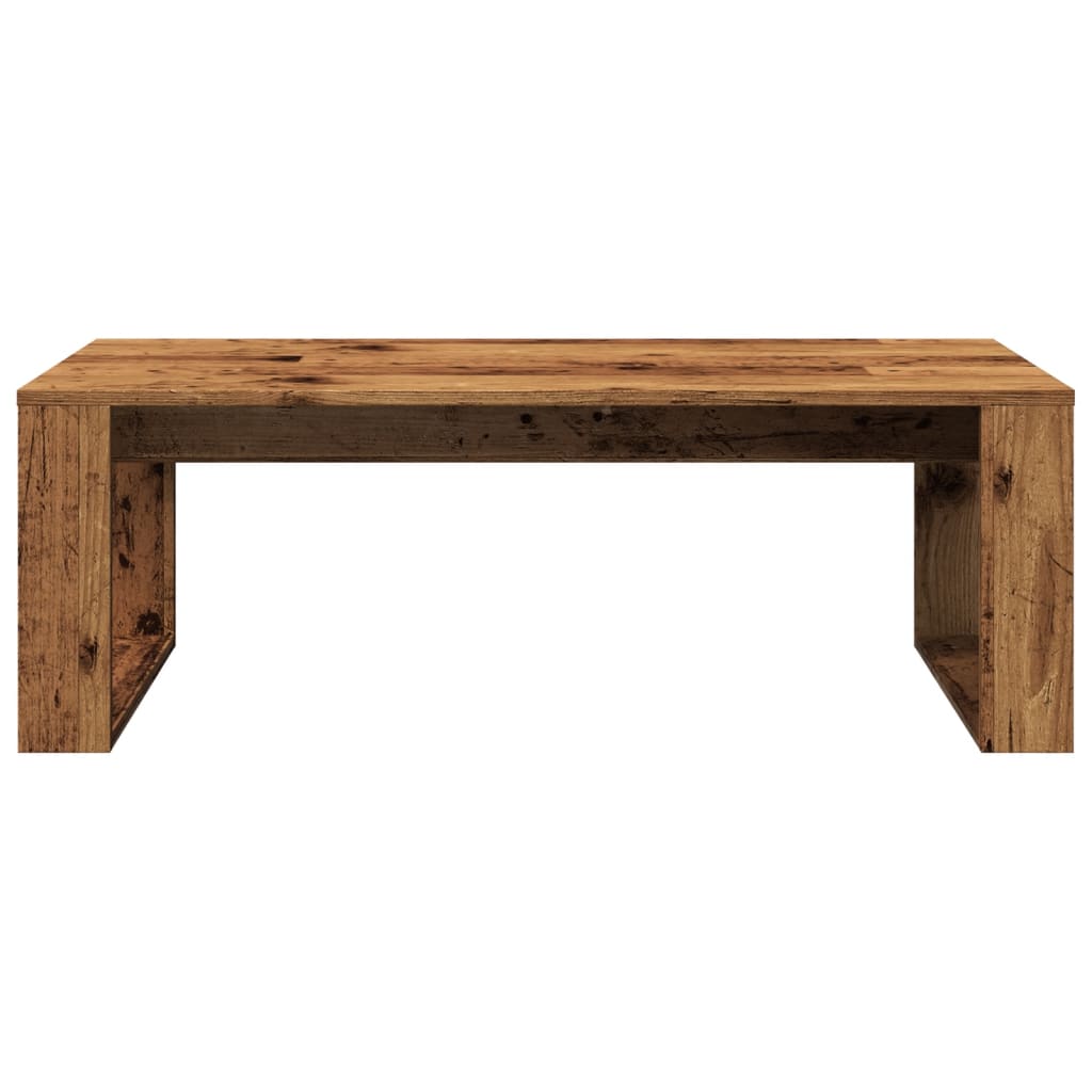 vidaXL Stolik kawowy, kolor starego drewna, 102x50x35 cm