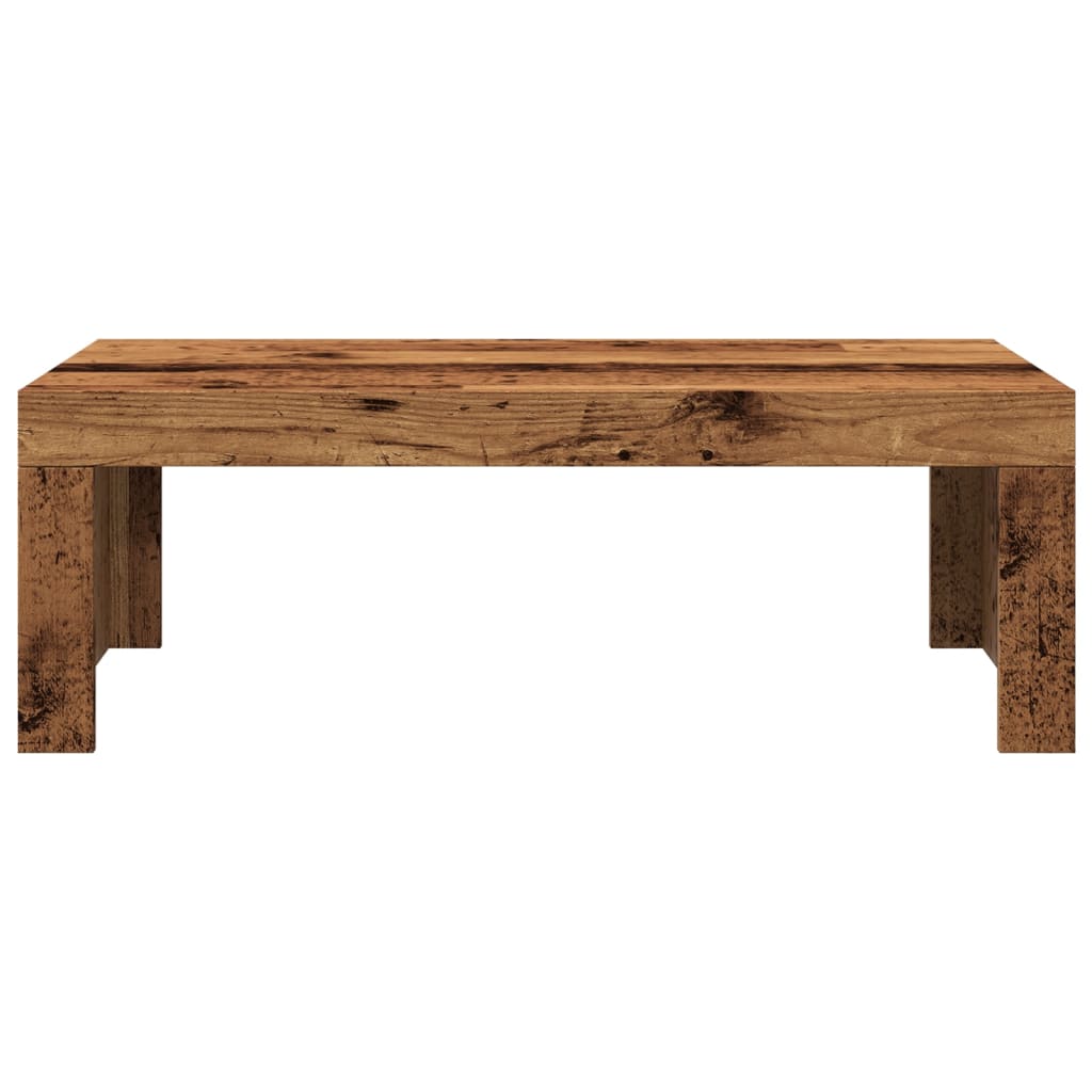 vidaXL Stolik kawowy, kolor starego drewna, 102x50x35 cm
