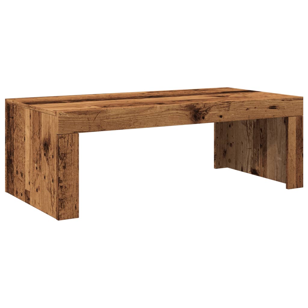 vidaXL Stolik kawowy, kolor starego drewna, 102x50x35 cm