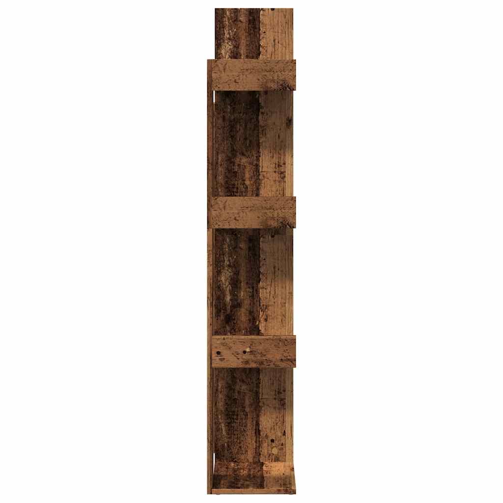 vidaXL Regał na książki, stare drewno 48x25,5x140 cm