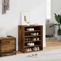 vidaXL Szafka na buty, stare drewno 60x35x70cm materiał drewnopochodny