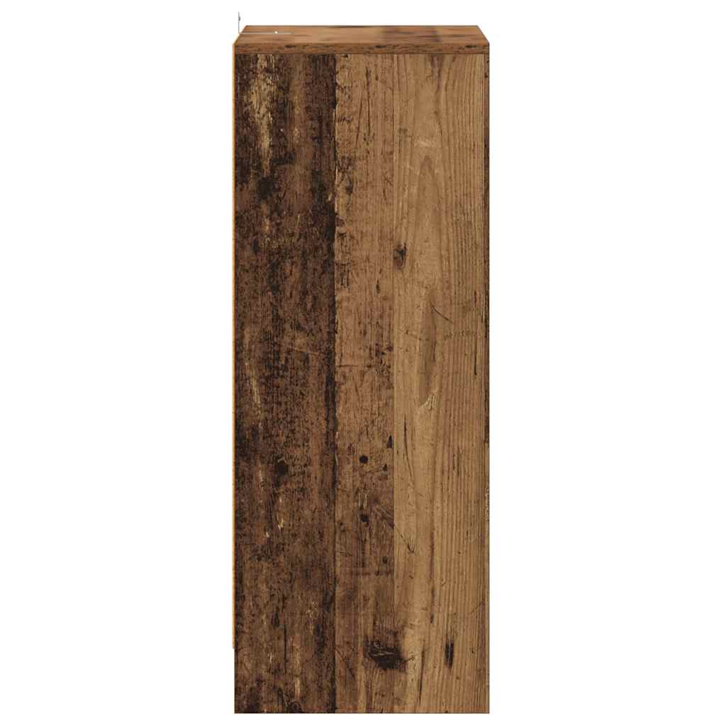 vidaXL Szafka na buty, stare drewno, 60x35x92 cm