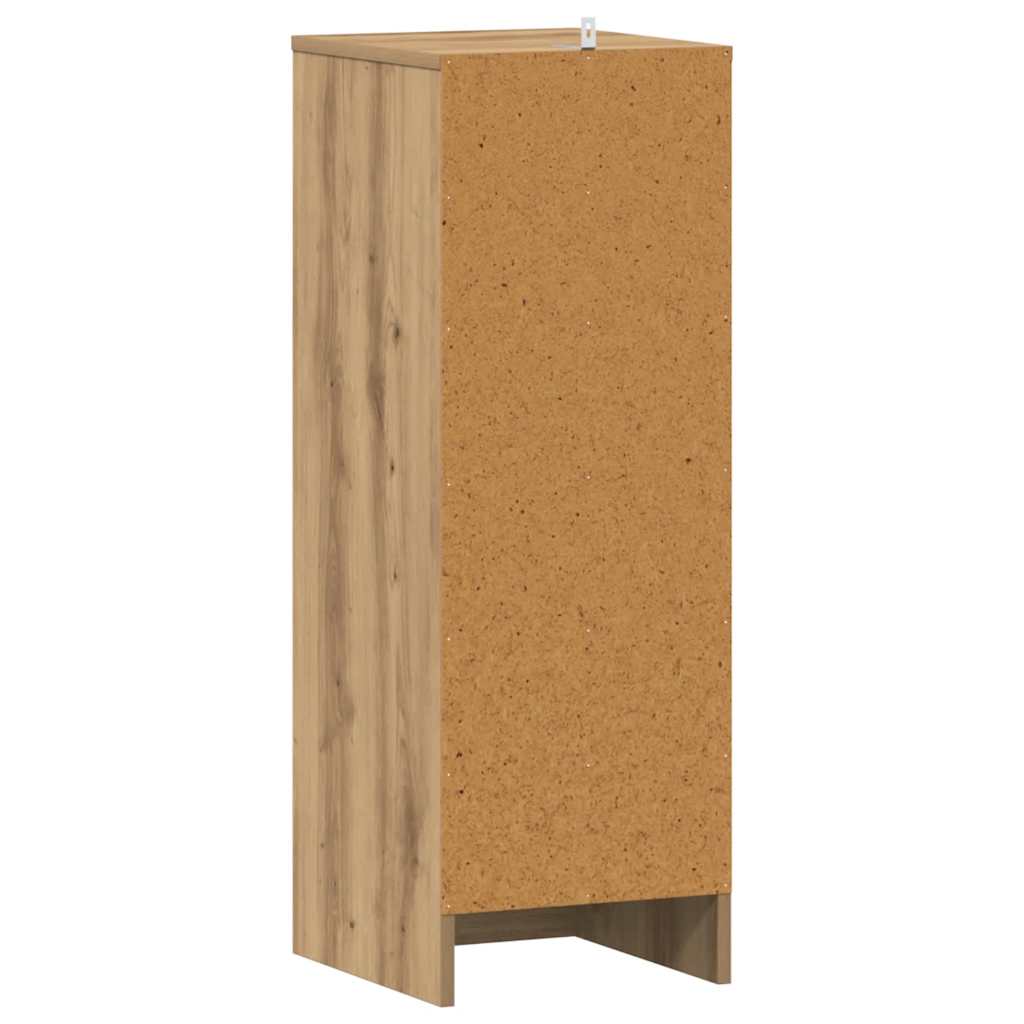 vidaXL Szafka na buty, stare drewno, 32x35x92 cm