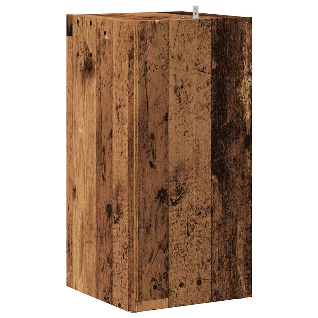 vidaXL Szafka narożna Stare drewno 33x33x67 cm Drewno klejone