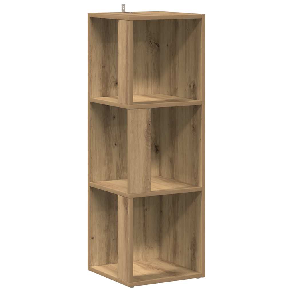 vidaXL Szafka narożna Artisan Oak 33x33x100 cm Drewno klejone