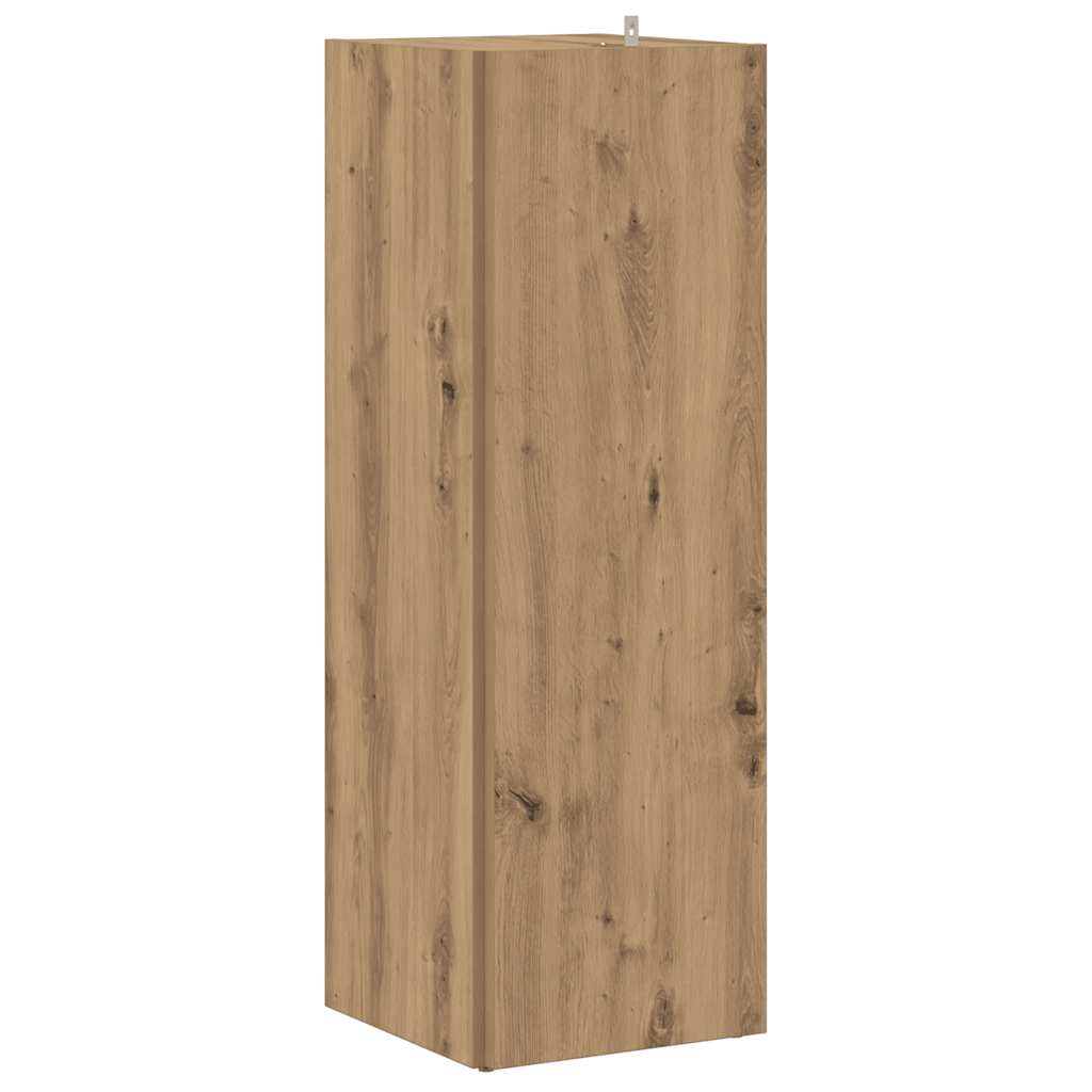vidaXL Szafka narożna Artisan Oak 33x33x100 cm Drewno klejone