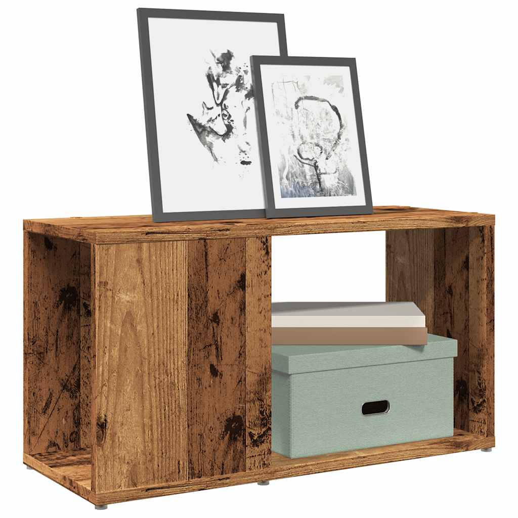 vidaXL Szafka pod TV, stare drewno, 60x24x32 cm