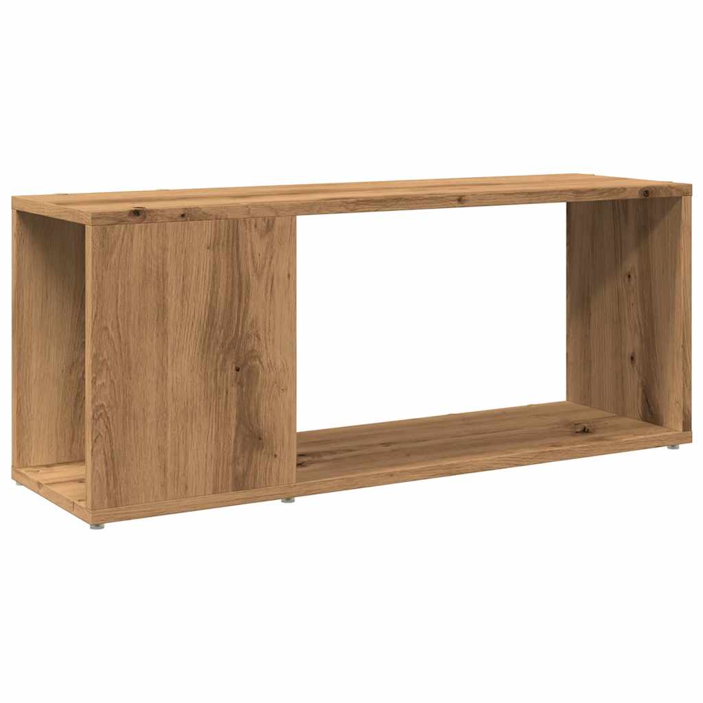 vidaXL Szafka pod TV, dąb artisan, 80x24x32 cm