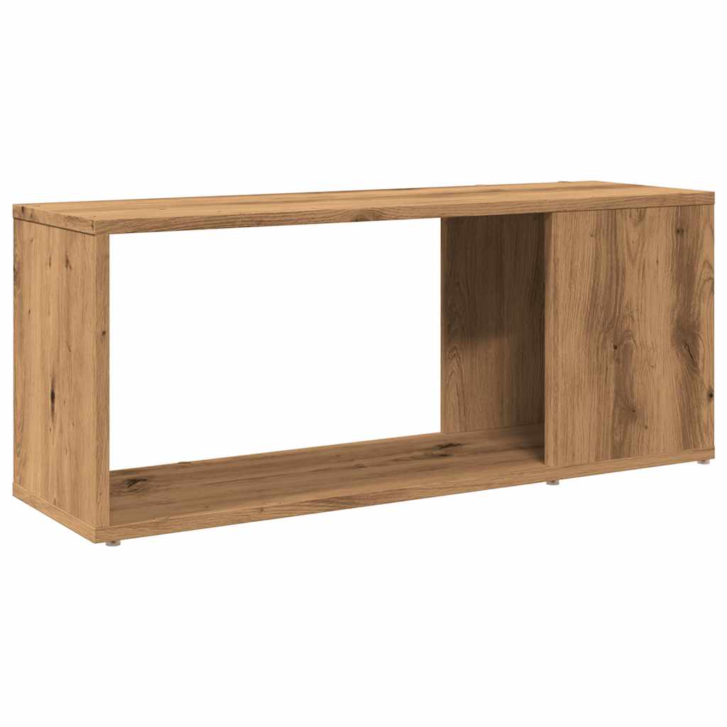 vidaXL Szafka pod TV, dąb artisan, 80x24x32 cm