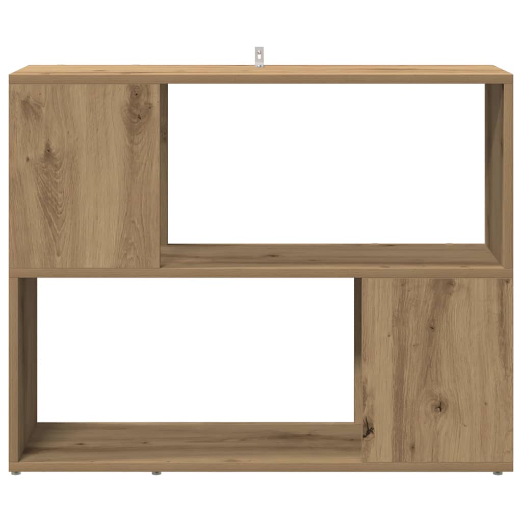 vidaXL Regał na książki/przegroda pokojowa Artisan Oak 80x24x63 cm