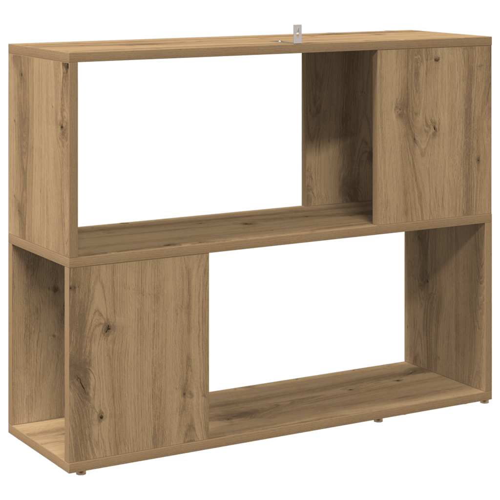 vidaXL Regał na książki/przegroda pokojowa Artisan Oak 80x24x63 cm