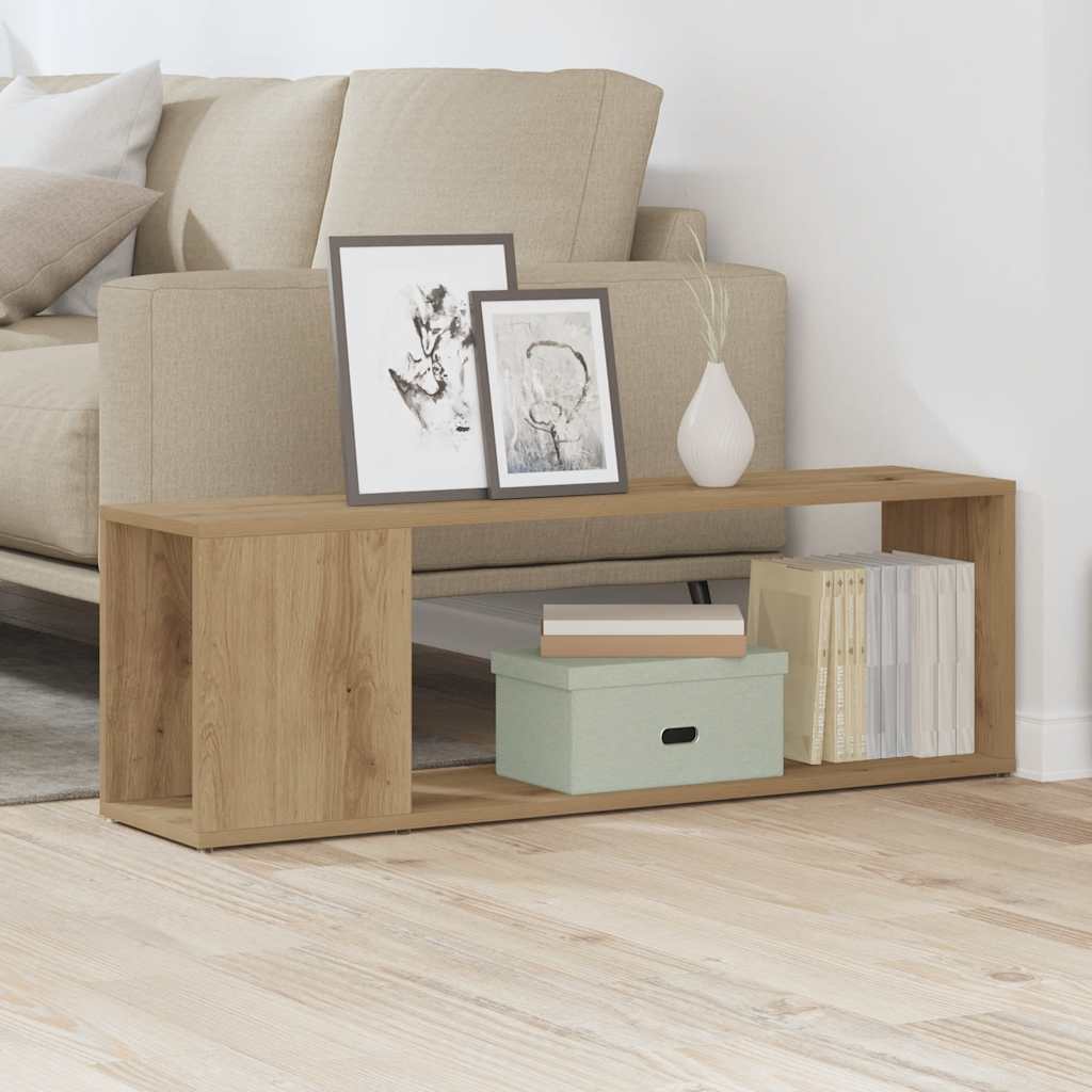 vidaXL Szafka pod TV, dąb artisan, 100x24x32 cm