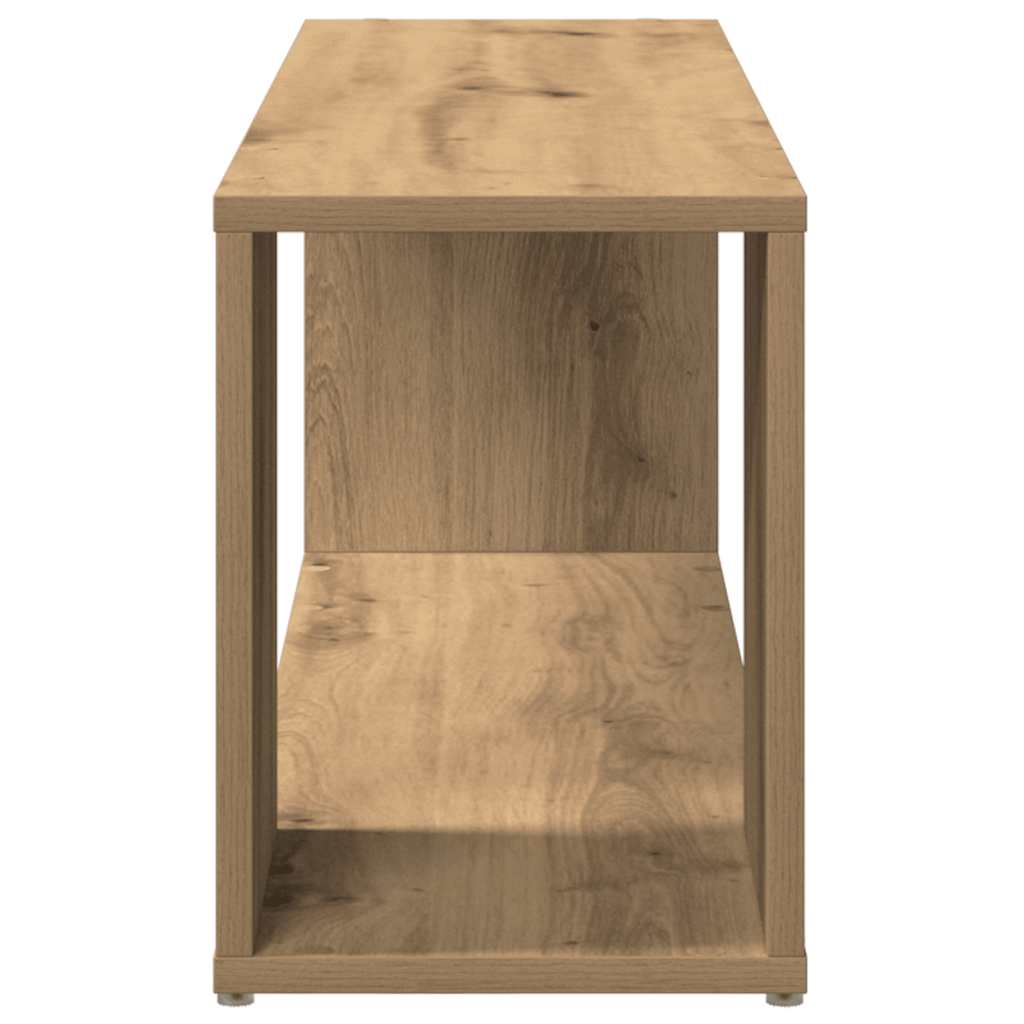 vidaXL Szafka pod TV, dąb artisan, 100x24x32 cm