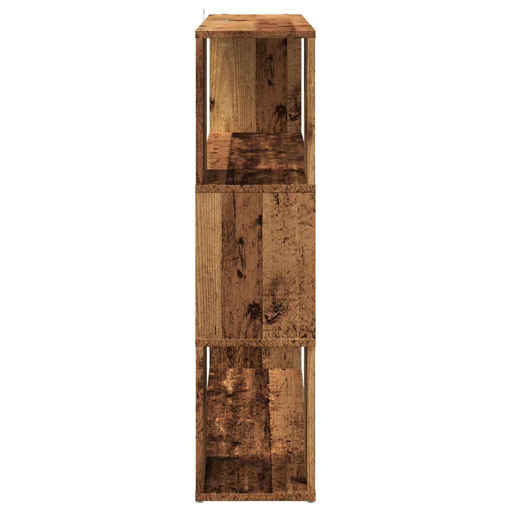 vidaXL Regał na książki/przegroda, stare drewno, 100x24x94 cm