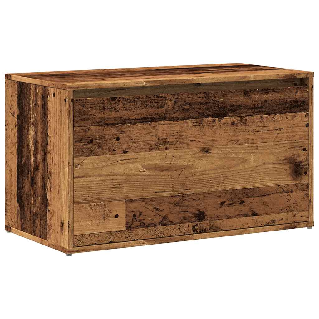 vidaXL Ławka do holu 80x40x45 cm Stare drewno Drewno klejone